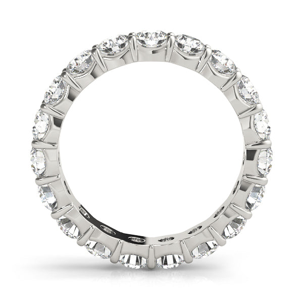 18K White Gold 7/8 ct Diamond Wedding Band